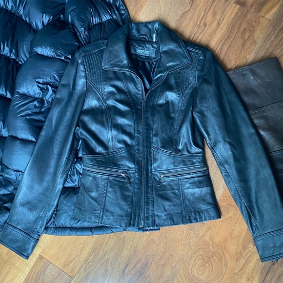 Kenneth Cole | Leather Jacket - Picture 6 of 6